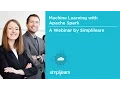 Machine Learning With Apache Spark Simplilearn Webinar