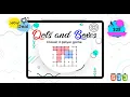 DOTS AND BOXES