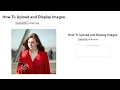 How To Upload Image On Website Using JavaScript Post Image On Website With JavaScript