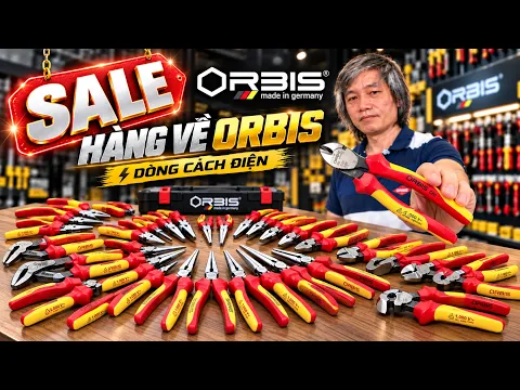 [Khuyến mãi ORBIS - 3] Kìm Đức - sản xuất tại Đức mà giá cực rẻ vậy ???