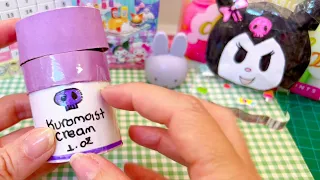 Paper diy | サンリオ クロミ スキンケア クリーム | Snrio Kuromi Skincare Product 💗 手作り工作 asmr tutorial