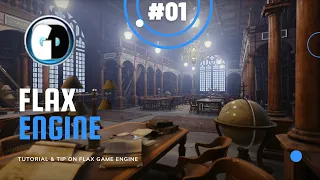 FLAX ENGINE Tutorial PLAYER MOVEMENT with C VISUAL SCRIPTING