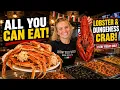 Ultimate Italian Seafood Buffet AYCE Lobster Dungeness Crab