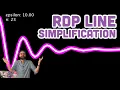 Coding Challenge RDP Line Simplification Algorithm