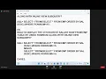 Inline View Analytical Functions in Oracle SQL Day - 36