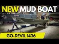 14ft Go-Devil Flat Bottom Mud Boat Go-Devil 20hp Longtail 1436