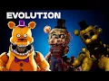 FNAF AR - ALL Fredbear Animatronics 2026 Evolution
