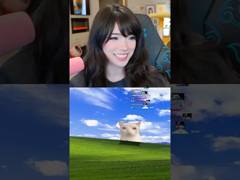 Emiru Shows Off Her New Wallpaper