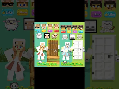 Sheep Pomni vs Skeleton Pomni & Jj's: What Emotion is Hidden Behind That Door? -Minecraft Animation