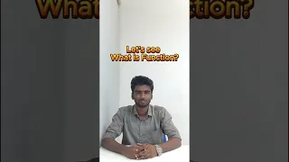 Function Explained in Tamil One Coding Term a Day