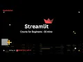 Streamlit Course Begineers Tamil HarshaSelvi