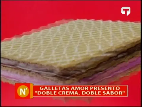 Galletas amor presentó Doble Crema, Doble Sabor