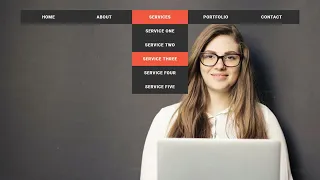 How To Make Dropdown Menu Using HTML And CSS