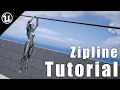 Flexible Modular Ziplines - Unreal Engine Asset Tutorial