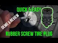 Fix A Flat Quickly With These Rubber Screws