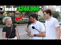 Asking New Yorkers How Much Money They Make And Their Savings