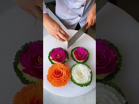 Learn five-star hotel plating in one move from the Five-Star Street Master! #FoodPresentation #Gourm