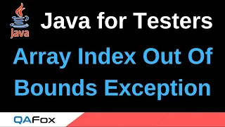 Java for Testers - Part 189