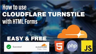 How to Use Cloudflare s Turnstile Captcha in an HTML Form with simple HTML and PHP Easy Free