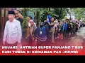 Antrian Super Panjang Di Kediaman Pak Jokowi Minggu2