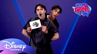 descendants x zombies tour mates try wrapping a pineapple not my arms disneychannel