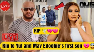 so sad yul and may edochies are left in tears as their first son kambi has suddenly passed away