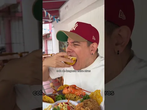 La bandeja 7 poderes de Pescadería García en #Barranquilla 🐟