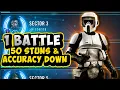 Conquest Sector 3 - ALL STUNS AND ACCURACY DOWN IN 1 BATTLE Full feat guide