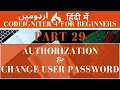 Part 29 CodeIgniter 4 Tutorial Series in 9 Authorization Change User Password Securely