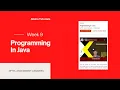 Programming in Java Nptel Week 9 Assignment 9 answers solutions