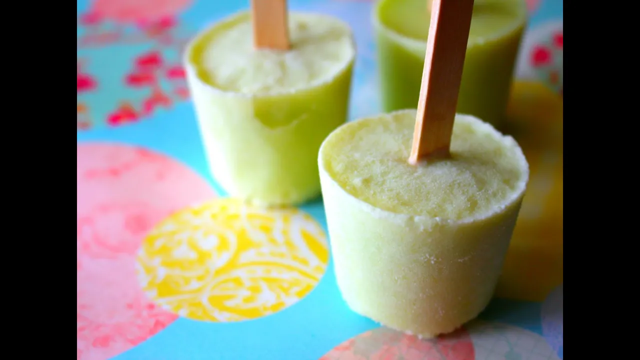 3 Ingredient Korean Melon Bars Recipe - Melona Ice Cream Pop - 