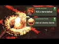 Factorio Space Age Hunting Demolishers with nuclear weapons