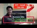 How To Install Trim Kit On Microwave