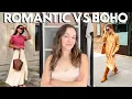 Romantic vs Boho Style Build a Wardrobe That Reflects Your Style