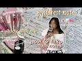 it girl MATH notes - how to take aesthetic efficient p 1 study vlog tips