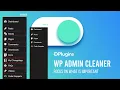 WP Admin Cleaner
