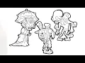 Magical coloring box PVZ Coloringpages Zombies Series
