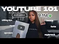 HOW TO START GROW A YOUTUBE CHANNEL IN 2025 editing fonts music brands