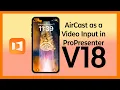 ProPresenter V18 Update Apple AirCast Windowed Output macOS Sequoia Tool Bar for Editing