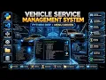 Vehicle Service Management System Using Python OOP Menu-Driven Complete Python Project
