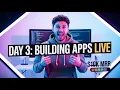 Day 3 Building iOS Android Apps LIVE Until I Hit 10k MRR