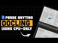 Docling in Action Parse Any Document with Ease