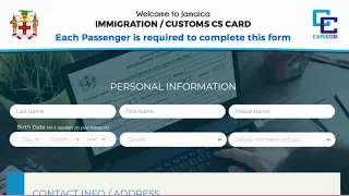NEW UPDATED IMMIGRATION FORM CUSTOMS FORM TO ENTER JAMAICA TRAVEL REQUIREMENTS FOR JAMAICA 2023
