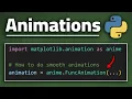 Making Animations in Python using Matplotlib