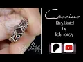 Wire wrap ring tutorial Cassius by Kelly Jones