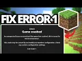 How To Fix Minecraft Error Code 1 - Full Guide