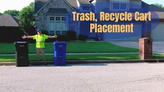 Broken Arrow trash and recycle carts