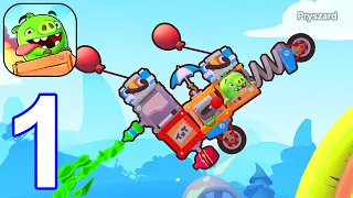 Bad Piggies 2 - Gameplay Walkthrough Part 1 Tutorial Challenge 1 Level 1-7 iOS Android Gameplay