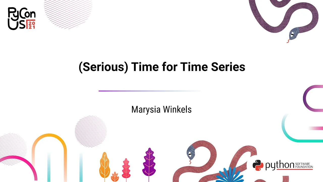 Image from (Serious) Time for Time Series