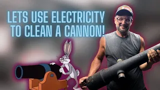 Cleaning a Cannon with Electrolysis!